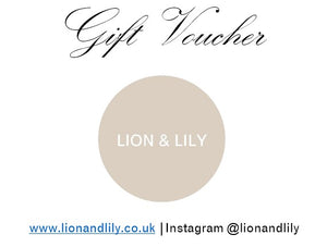 Lion & Lily Gift Voucher